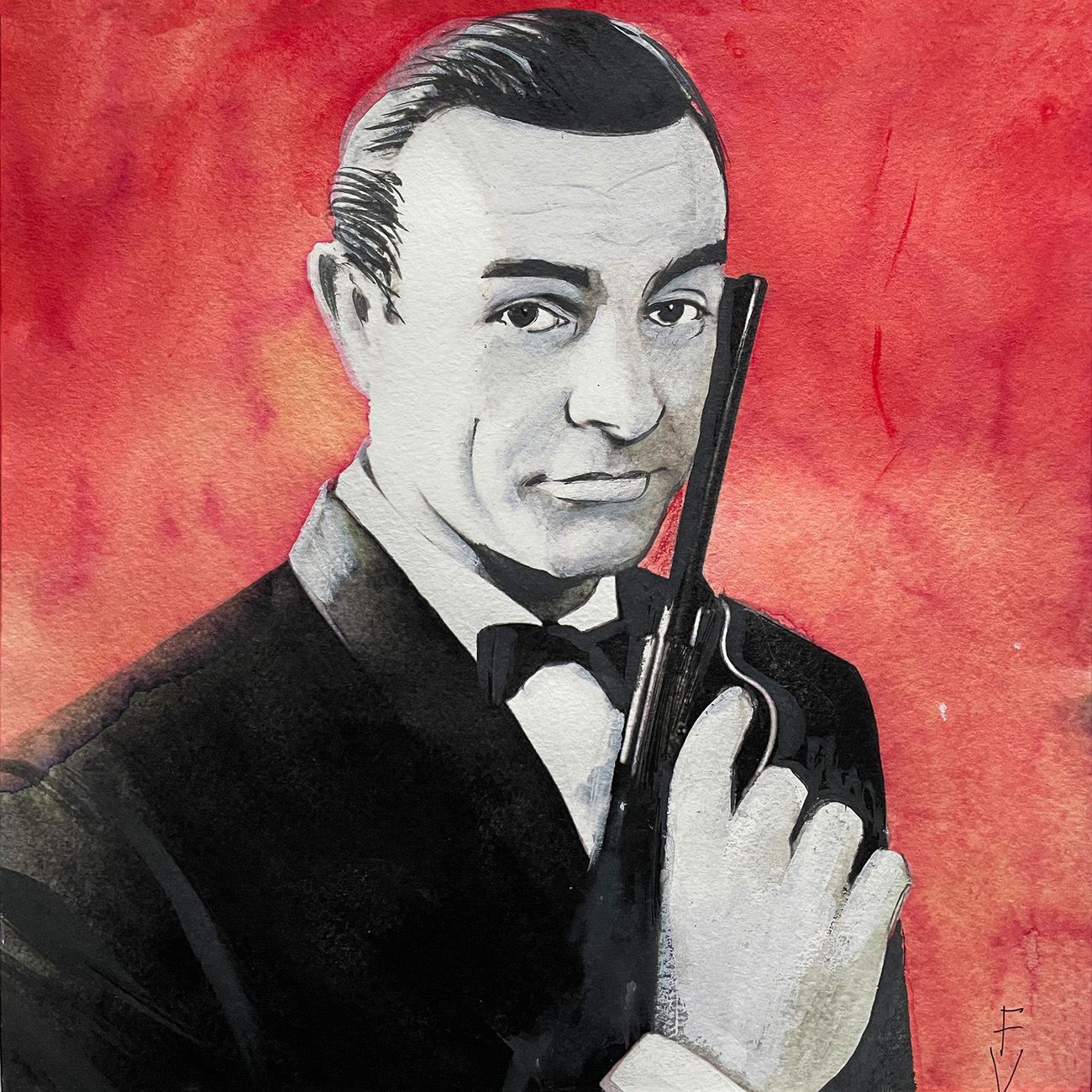 Картина Shaken, not stirred. Взболтать, но не смешивать